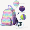 Mermaid backpack/Rainbow cartoon children's backpack